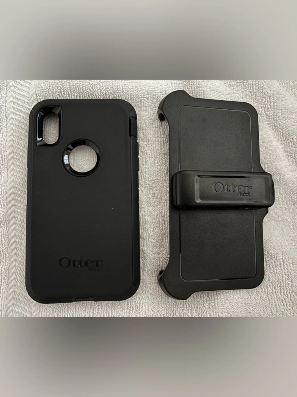 OtterBox Defender Case Belt Clip Black Heavy Duty iPhone 7 Plus o iPhone 8 Plus.